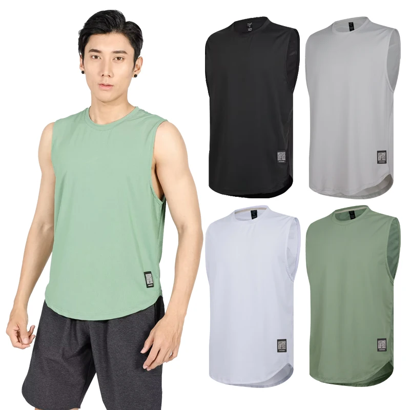

Brand gym clothing cotton singlets canotte bodybuilding stringer tank top men fitness shirt Top Men Cotton Clothing Bodybuilding