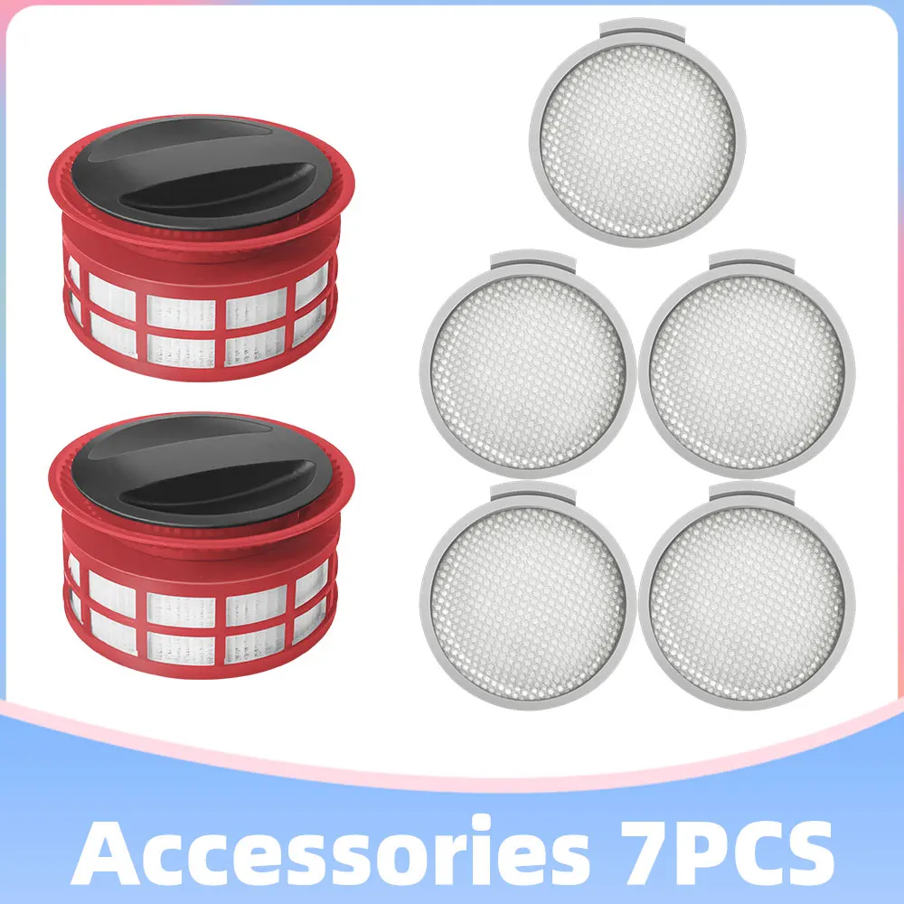 

For Xiaomi Roborock H7 Handheld Vacuum Cleaner Spare Part Front Cotton Filter and Rear Hepa Filter Replenished Accessory