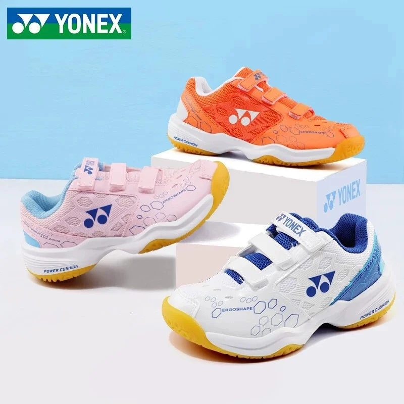 

YONEX SHB101JR Badminton Shoes Children Breathable Anti-Slippery Sport Tennis Shoes for Men Women Sneakers
