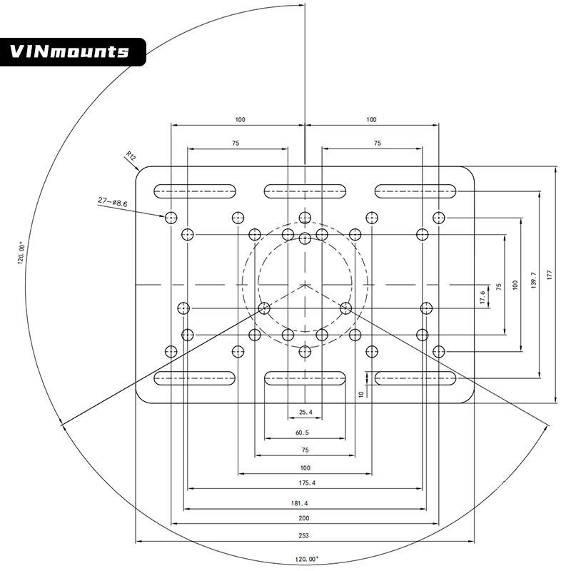 VIN крепления вилочного погрузчика и складского транспортного средства