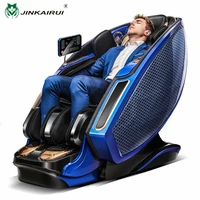 2022 new 4d zero gravity smart full body massage chair top sales guaranteed music massager vibrating recliner support voice