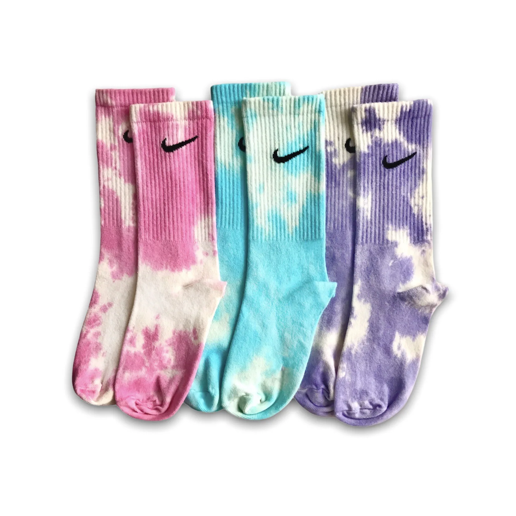 

3 pairs of tie-dye socks