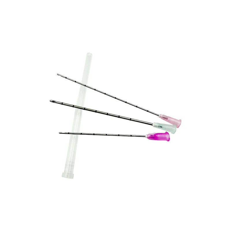 

Fine Micro Cannula Korea Blunt needles Needle Tips 21G/22G/23G/25G/27G/30G Plain Ends Notched Endo needle Syringe 50pack