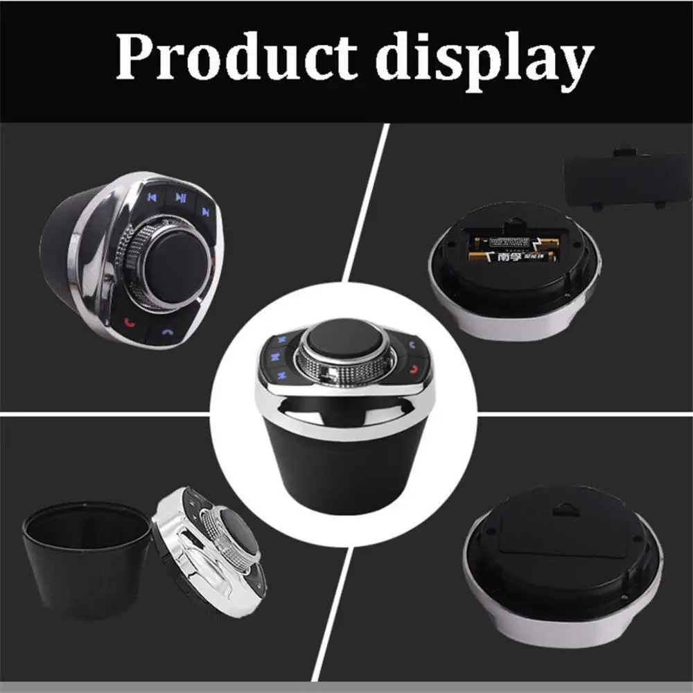 Универсальное Беспроводное Автомобильное рулевое колесо в форме чашки со