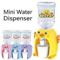 water drinking toy baby mini water dispenser lifelike cooler pump bottle hand press water home props cute children cosplay