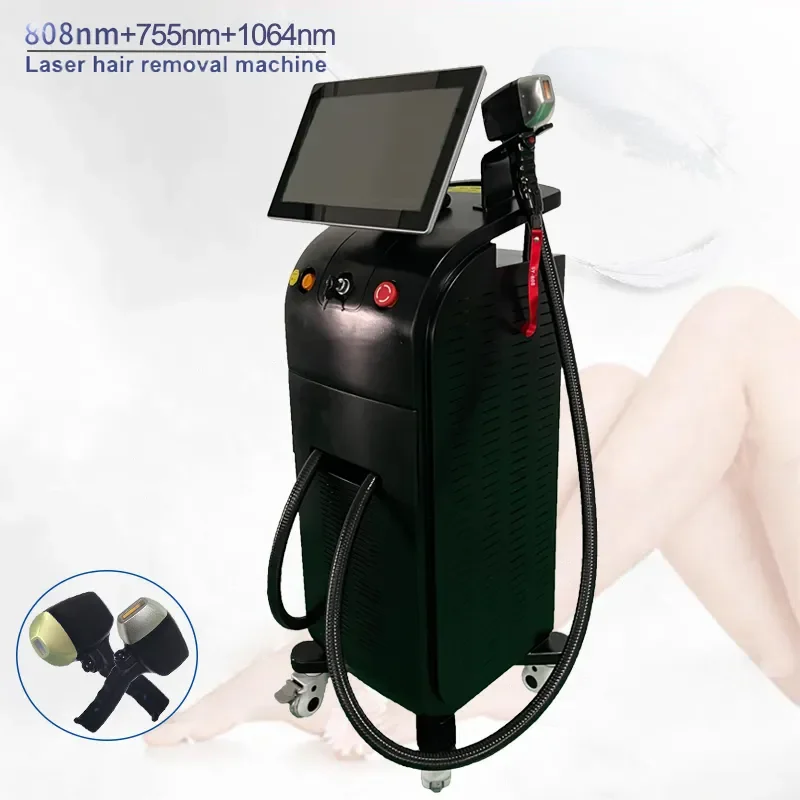 

Precio de depilación láser de diodo puro ligero depiladora lazer 755 808 1064 máquinas de rejuvenecimiento de la piel de depilac