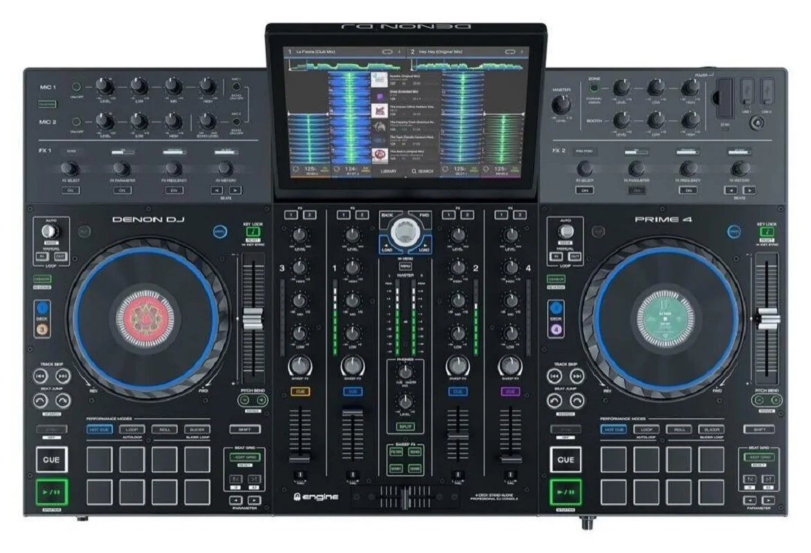 

HOT SALES Summer discount of 50%HOT SALES FOR Denon DJ PRIME 4 Standalone 4-Deck 10" HD Multitouch Display