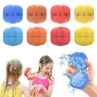 water bomb square splash balls reusable water balloons absorbent outdoor pool beach play toy party favors water fight balloons