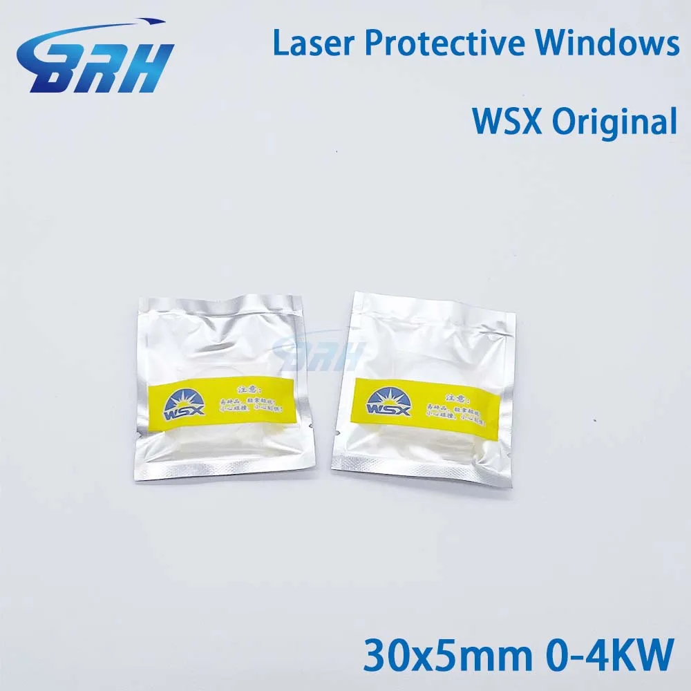 5 шт./лот WSX оригинальный волоконный лазерный защитный Windows 30*5 мм 1064nm линзы для