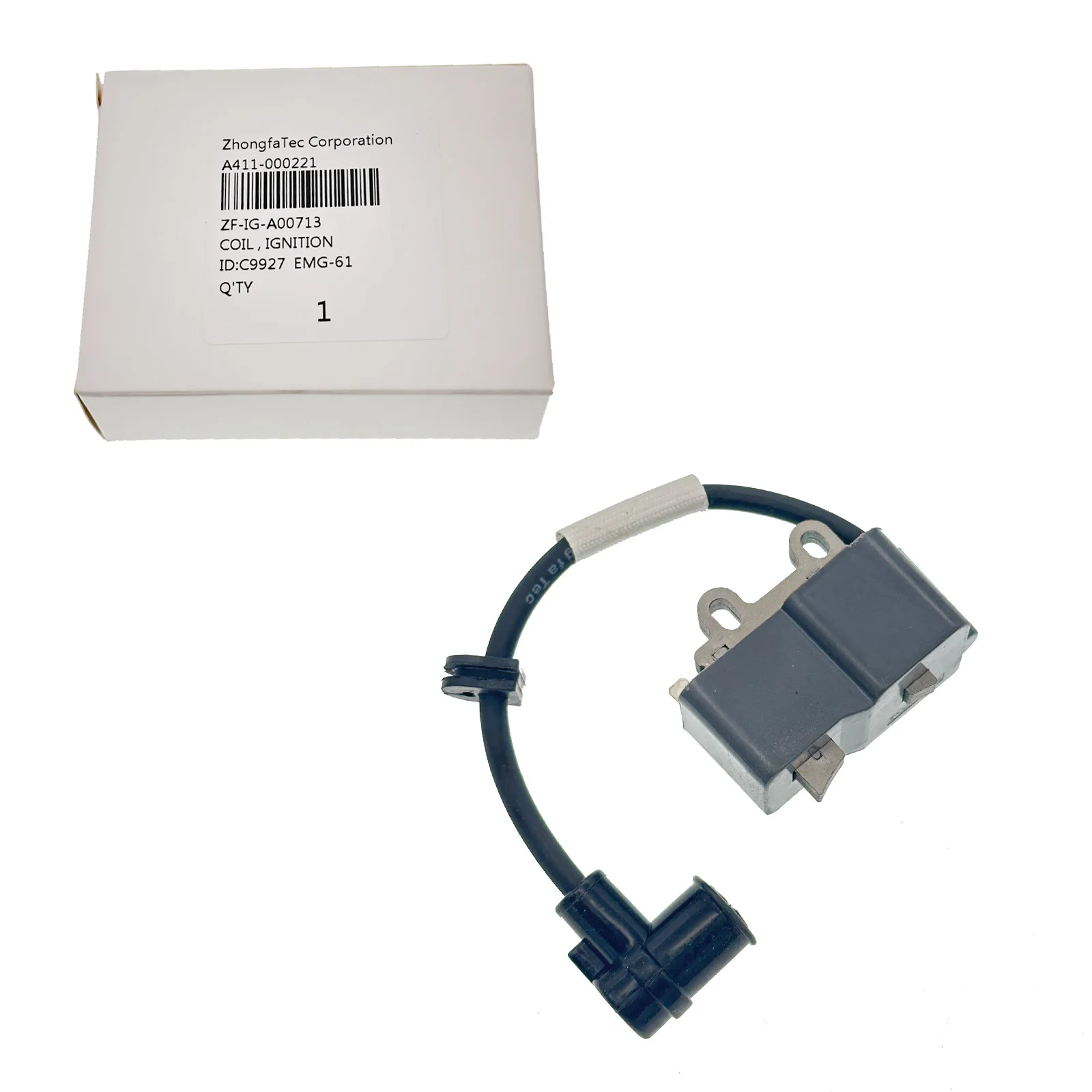

Zhongfa Tec Катушка зажигания для ECHO Mantis для SV-5C/2 TC-210, ЗАМЕНЯЕТ OEM # A411000221 A411000220 C9927, ZF-IG-A00713