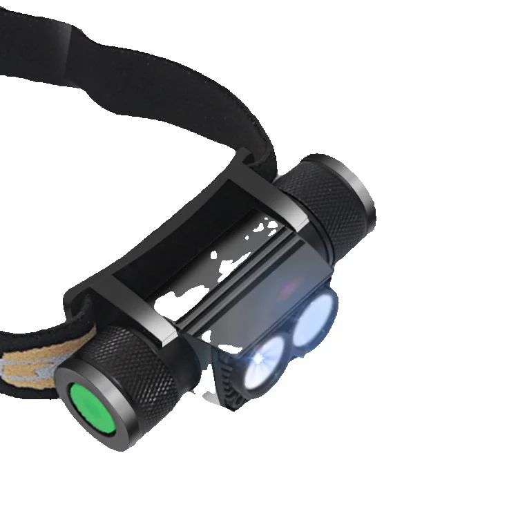 USB Зарядка Двойной свет XML2 Фара Ht 18650 Аккумулятор