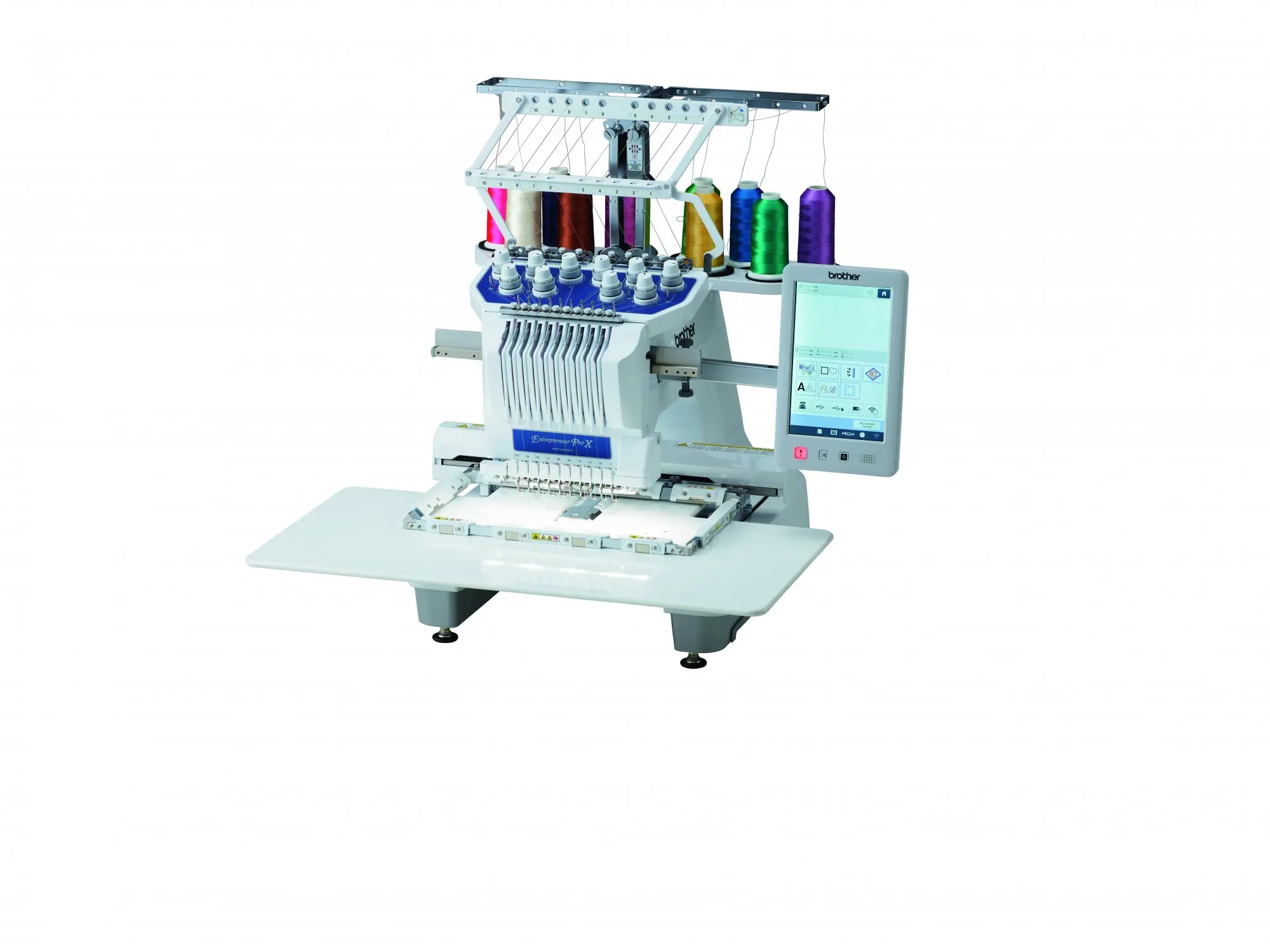 

BULK SALES PR1055X 10 Needle Home Embroidery Machine.