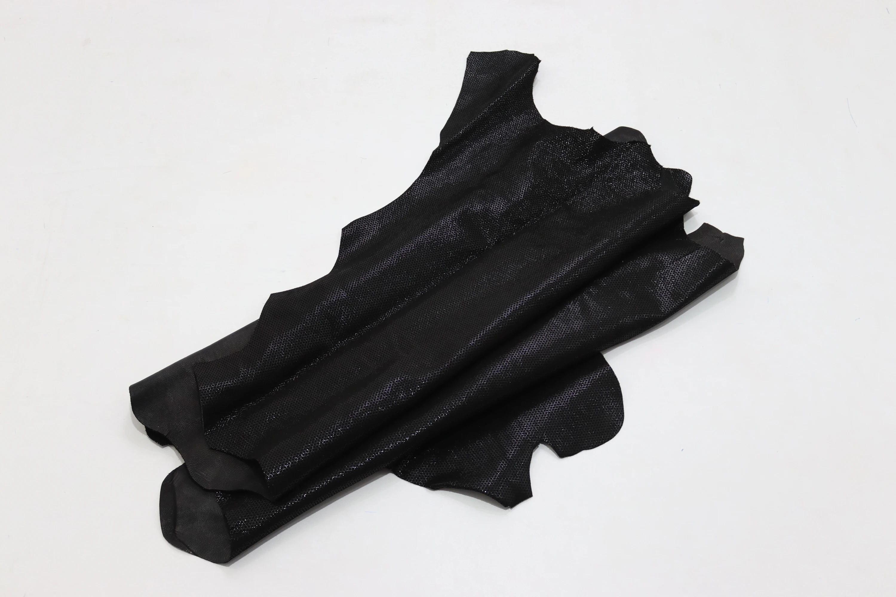 

Натуральная козья кожа с черным узором 1,3 мм дубленая кожа готовые изделия для рукоделия бумажник Сумка Одежда