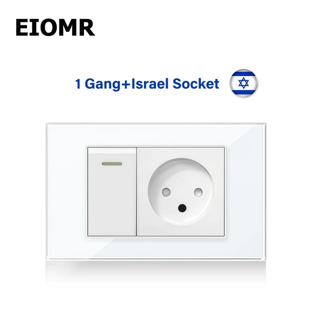 

EIOMR Израильская розетка USB Type C 16А 110В-250В
