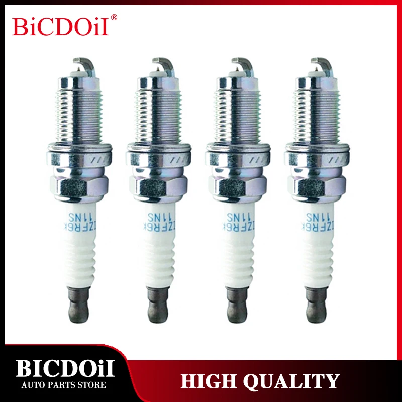 

4Pcs/6Pcs 12290-R62-H01 IZFR6K-11NS Iridium Spark Plug For Honda Accord Element Civic 1.8L Acura CSX 2.0L CRV 12290R62H01