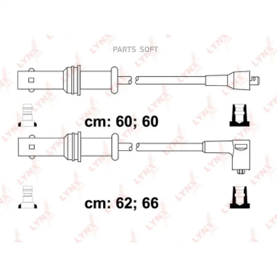 LYNXAUTO SPE7106 Провода в/в LYNXauto