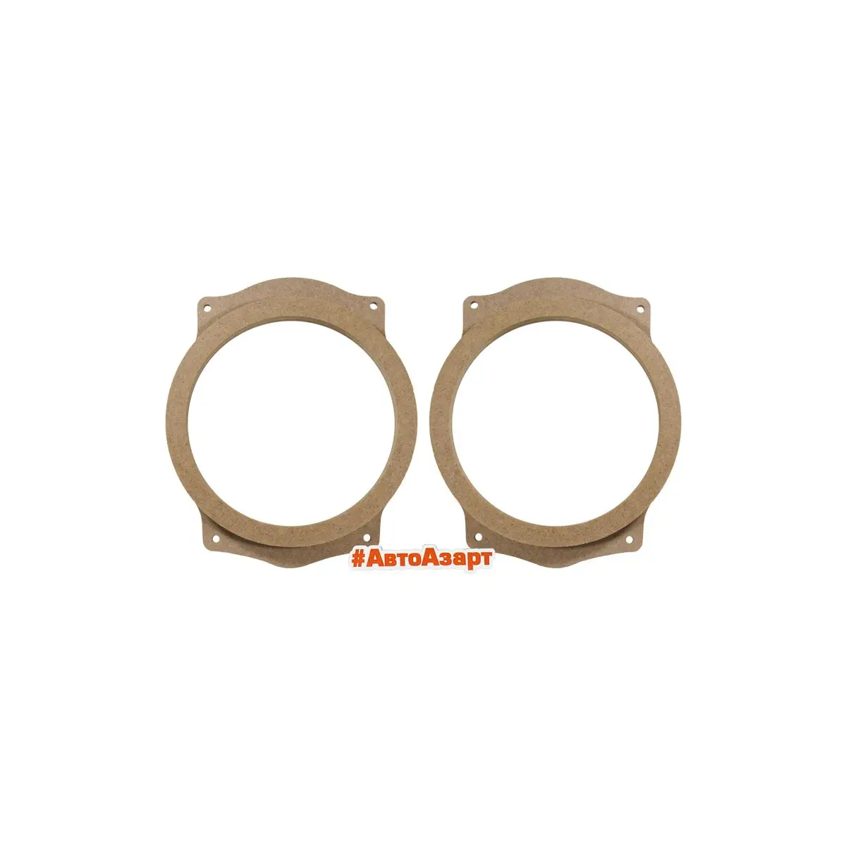 Проставочное кольцо под динамик AMP 20см | толщина 22мм МДФ 2шт Toyota Land Cruiser 200 / Highlander