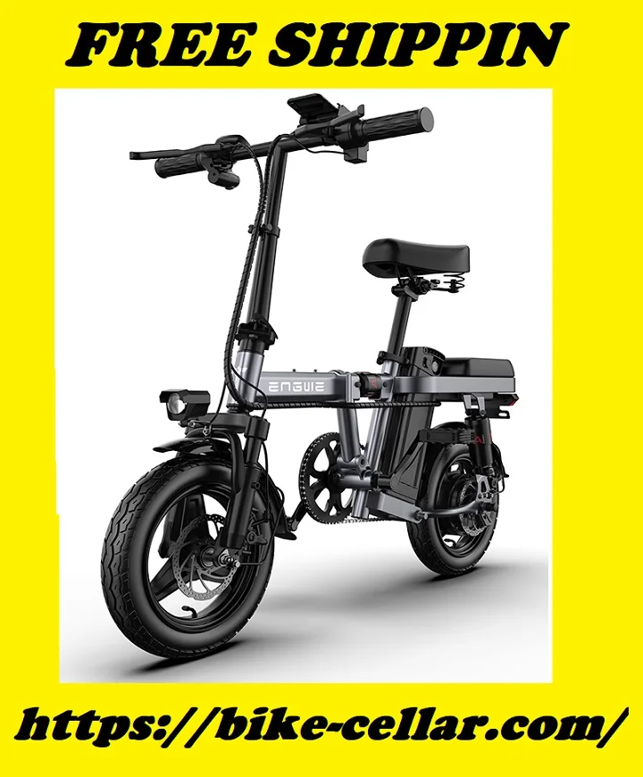 

2023 New ENGWE T14 electric bike 350W folding electric bicycle 14inch Mini electric bicycle 48V10A Adult city ebike 25KM/H