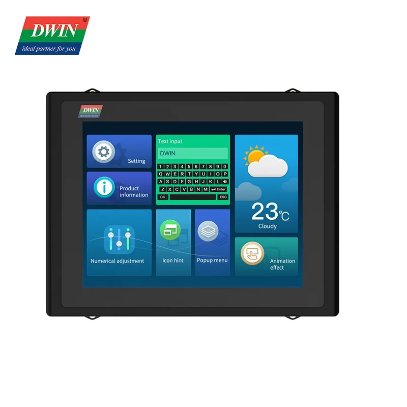Hot Sale DWIN LCD TFT Display 8.0 Inch/800*600/HMI/16.7M Colors/TN/Industial Grade Touch Screen Panel