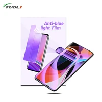 50pcs flexible anti blue hydrogel film front film for iphone samsung ipad protective watche screen protector for cutting machine