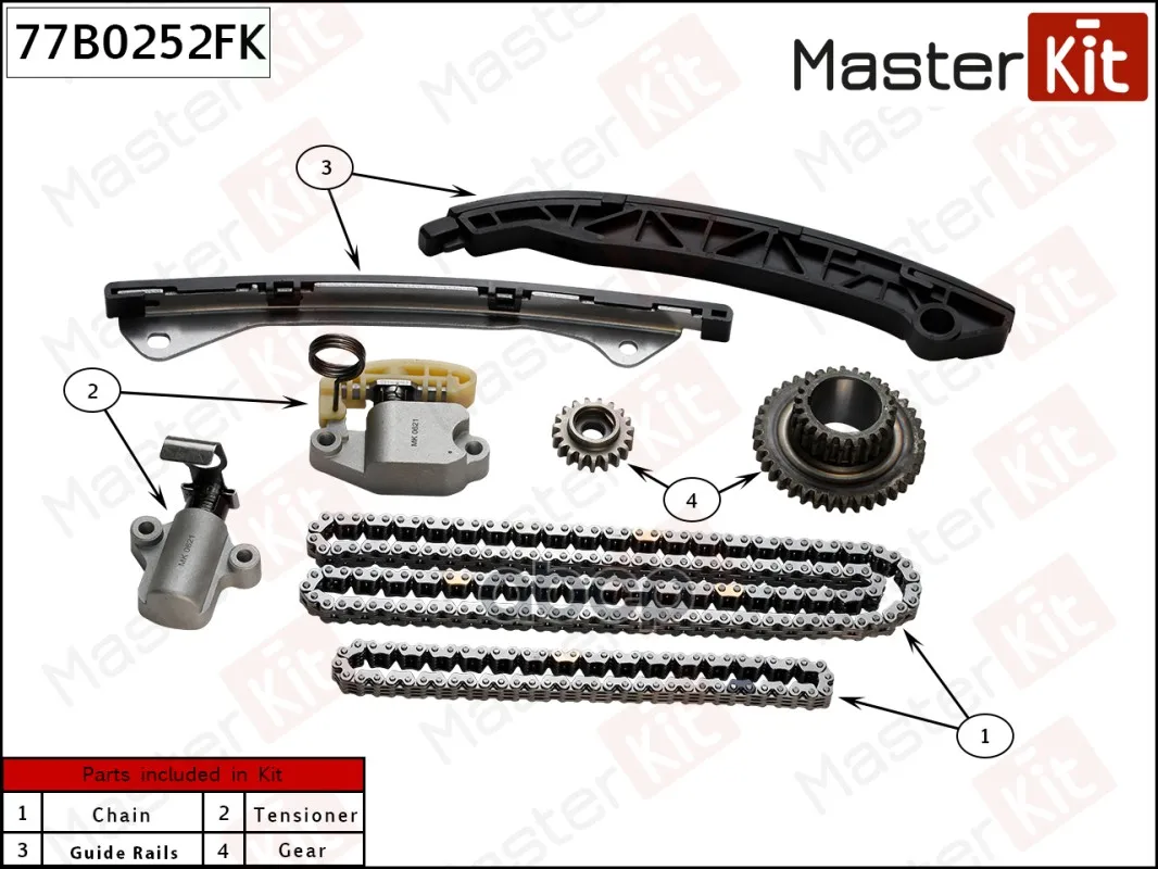 Комплект Цепи Грм Nissan Qashqai