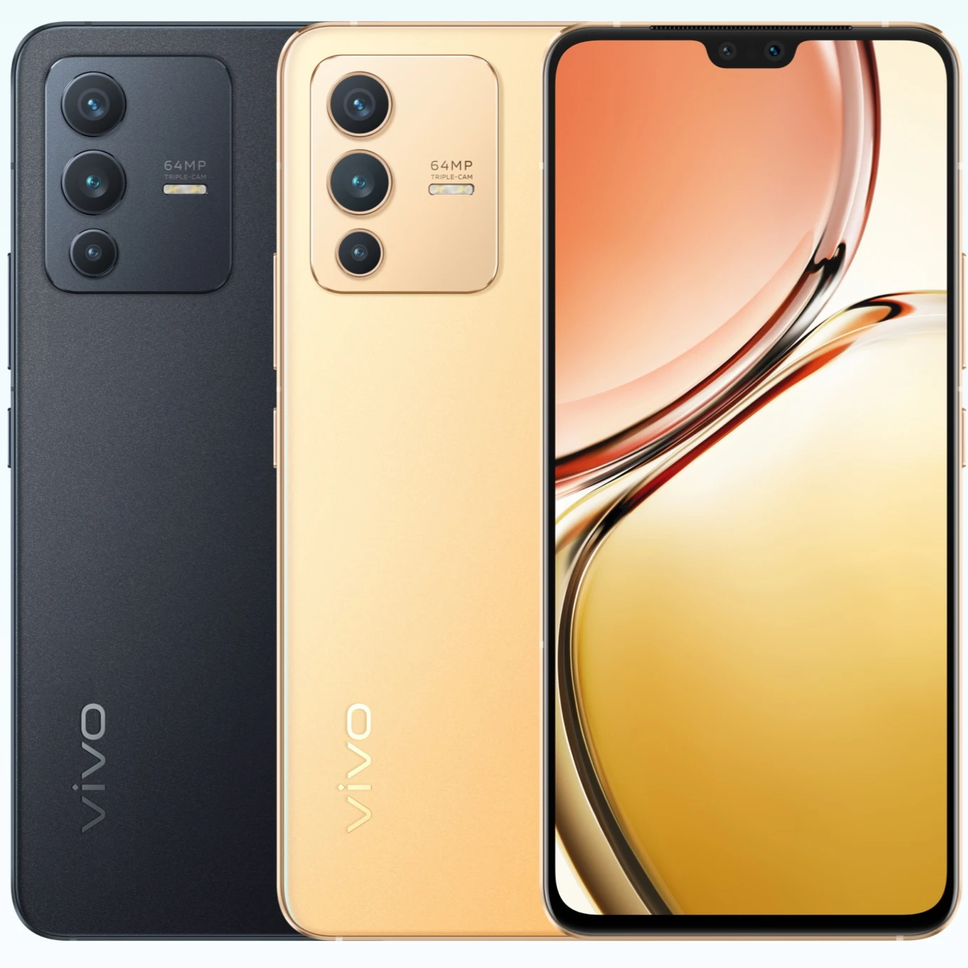 Смартфон Vivo V23 5G 8+128ГБ 6 44" AMOLED NFC три камеры фронтальная 50Мп основная 64Мп зарядка
