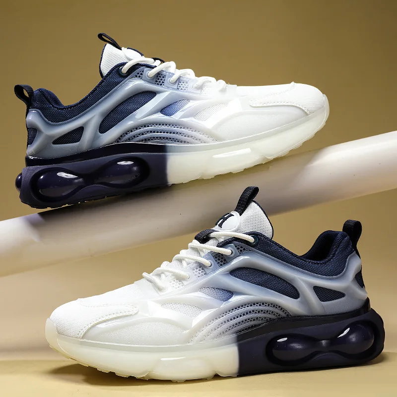 ShoeS Весна - осень Новые сетевые кроссовки PoPcorn Кроссовки для бега Мужские отдыха