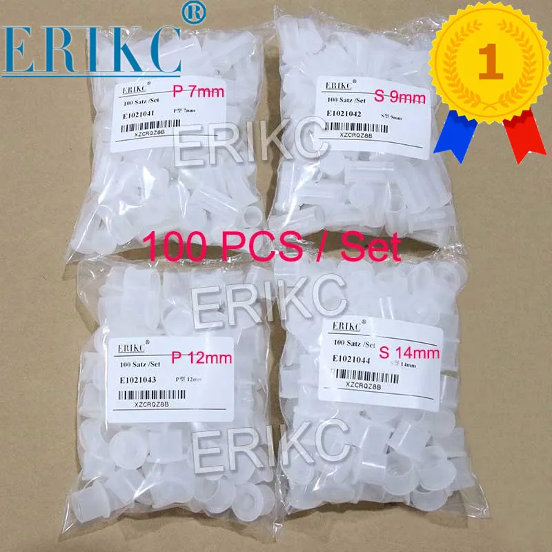 

100pcs 7mm 9mm 12mm 14mm Parts Inner Size Nozzle Sprayer Plastic nut Diesel CR Injector Nozzle Dust Cap Diameter for Bosch