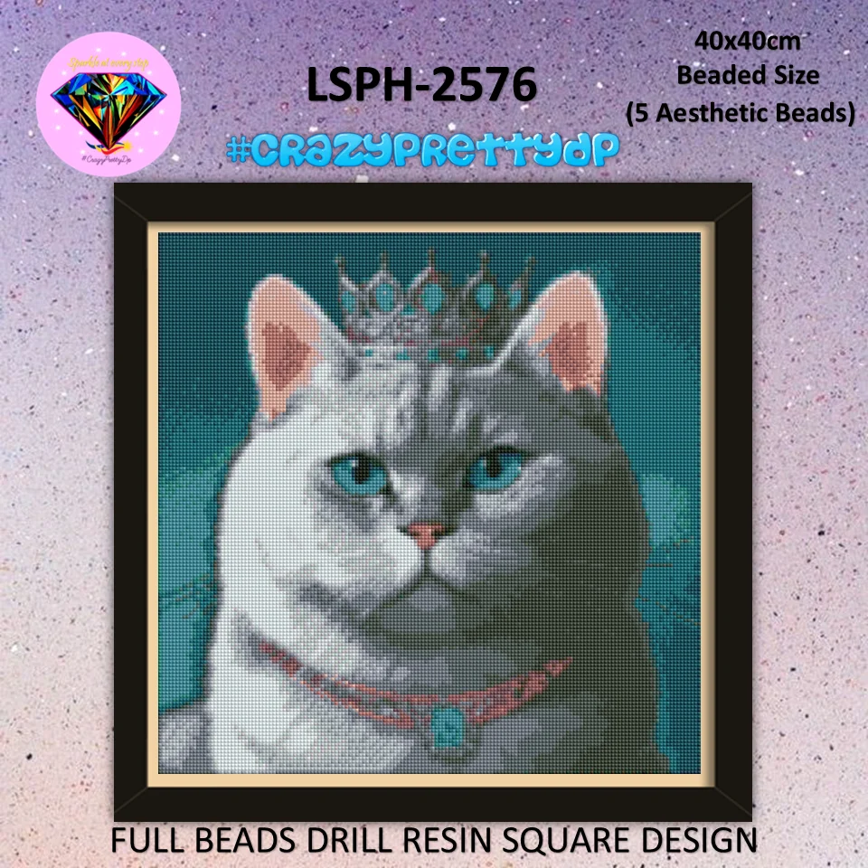 Сумасшедший надодп LSPH 2556 алмазная живопись КВАДРАТНАЯ смола мягкий ворс