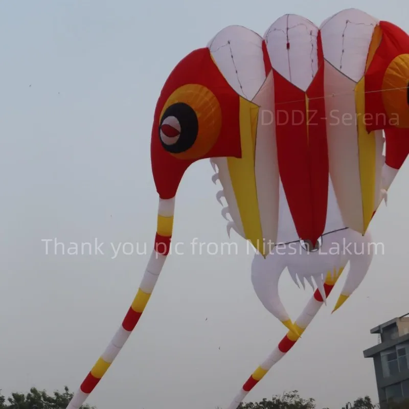 MLS цвет на заказ 16 квадратных светодиодных трилобитовых шоу Малао воздушный змей