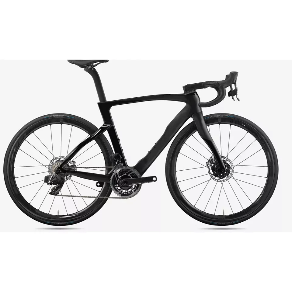 

F14 Road Bike Black Color Rim F Carbon Road Complete Bicycle Full Bike Black with 105 R7010 R8010 Groupset