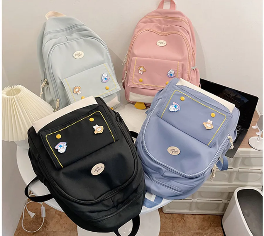 

Junior High School Student Campus Cute Casual Fashion Simple And Multifunctional Large Capacity Duffel Bag