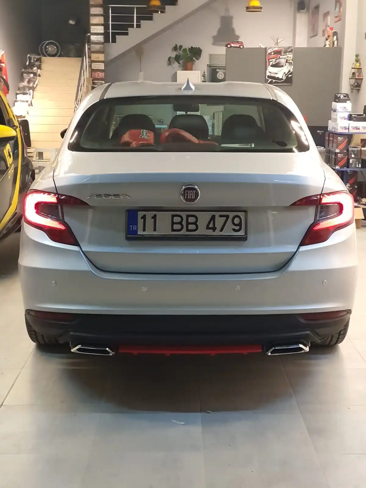 Задний диффузор Fiat Egea - Tipo Dodge Neon для стайлинга автомобиля задний бампер