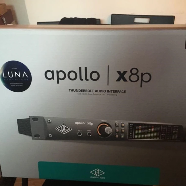 

Buy 4 Get 2 Free Universal Audio Apollo x8P Thunderbolt 3 Audio Interface