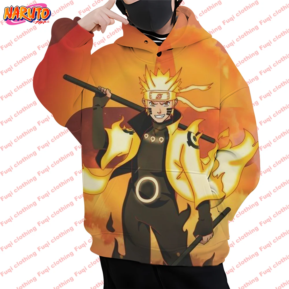 

Naruto fashion cosmetics men's casual clothes, casual clothing fashion personal street hoodie shirt
