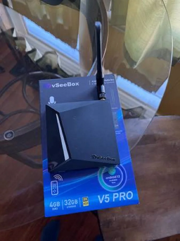 ГОРЯЧАЯ ПРОДАЖА BLACK FRIDAY Новый VSeeBox V5 Pro Android OTT Media Box двухдиапазонный Wi-Fi 8K 32 ГБ новый