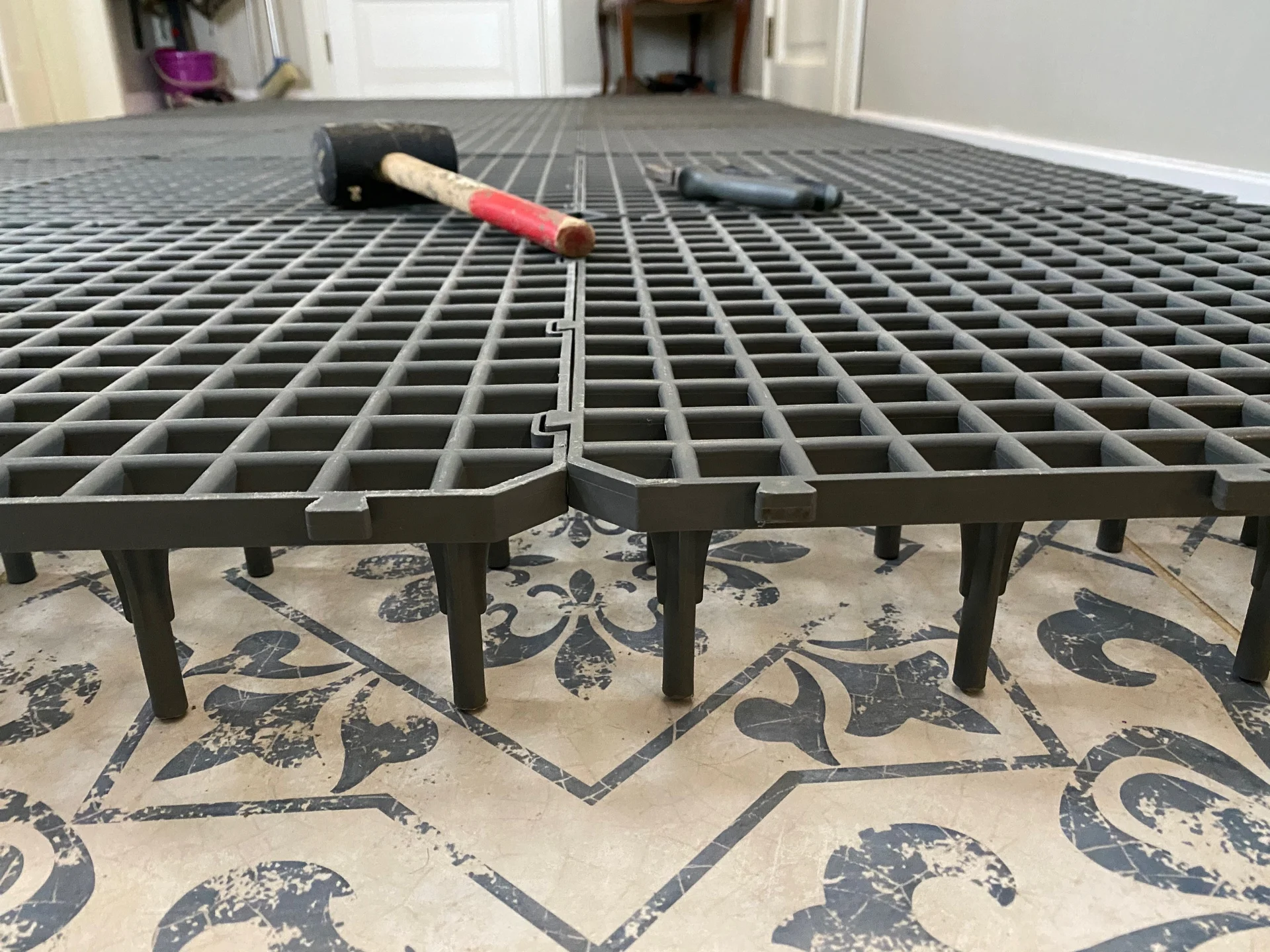 Пластиковый полы для кроликов и кур, Трапик в клетку, Настил пол в ...