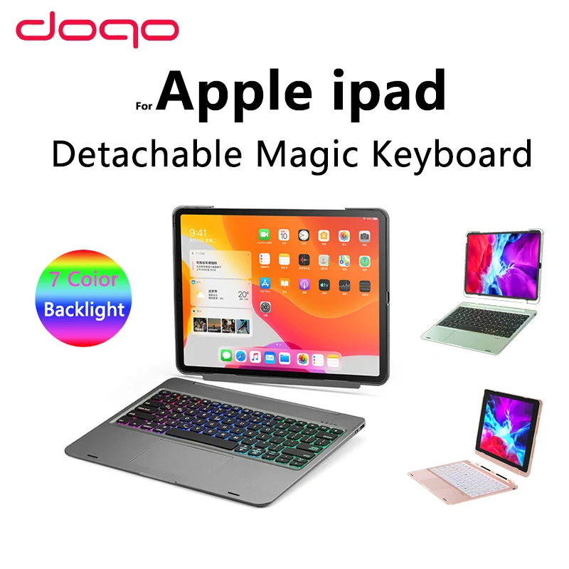    DOQO Magic  iPad Pro 11 12, 9 2021 2020 2018 Air 4 5 10, 9 10, 5 10, 2 2022 2019      