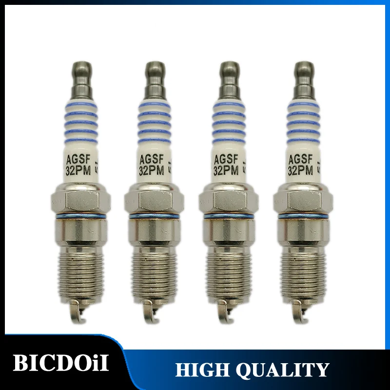 

BICDOII SP-493 AGSF32PM 4/6Pcs Platinum Spark Plug For Ford Taurus Ranger Explorer Mazda B2300 B3000 3 5 Tribute Mercury Sable