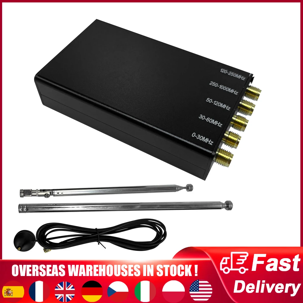 

10kHz~1GHz SDR Receiver RSP HF AM FM SSB CW Aviation Band SMA Antenna Support Multiplatform USB Software Defined Radio Receiver