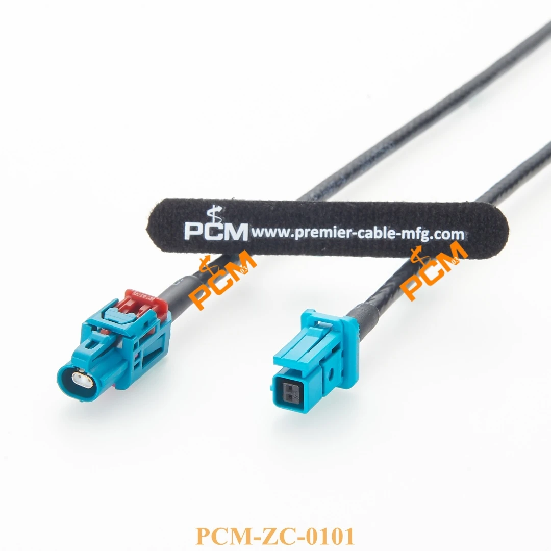 Фото Кабель Ethernet GEMnet Female 1-2368022-4 на разъем MATEnet Jack 2302510-9 для автомобильных систем, экранированный, для камер ADAS, LEONl Dacar 686-3 №3