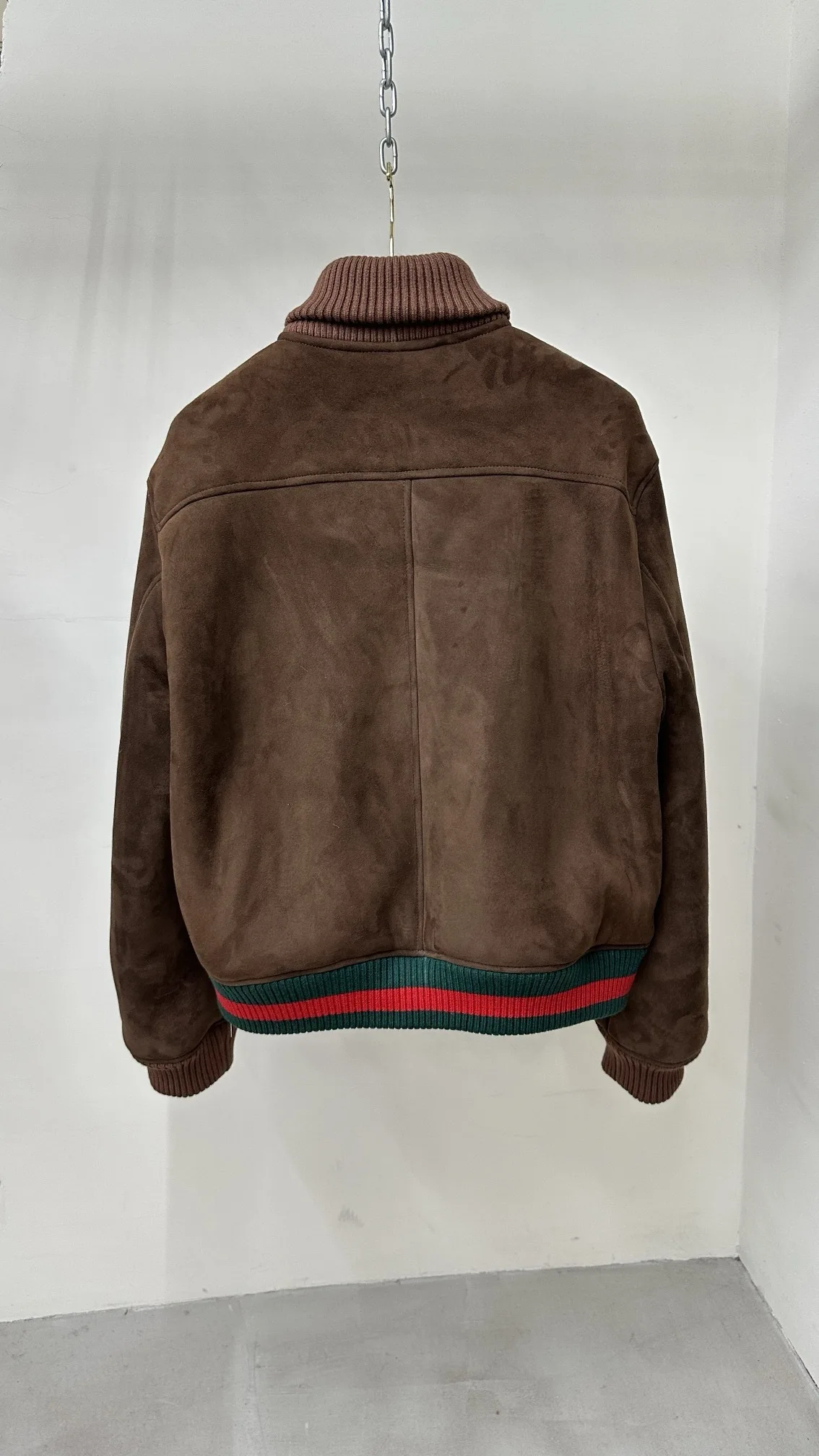 Модный Топ В Стиле GUCCI Новая Мужская Шерстяная КуртКа Из Кашемира Цвета Майяр