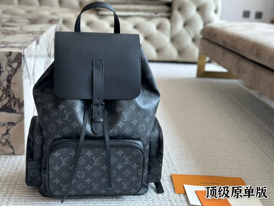 LV Totes Cope 1:1 Новинка 2024 мужской модный рюкзак портфели кошелек сумки на плечо с