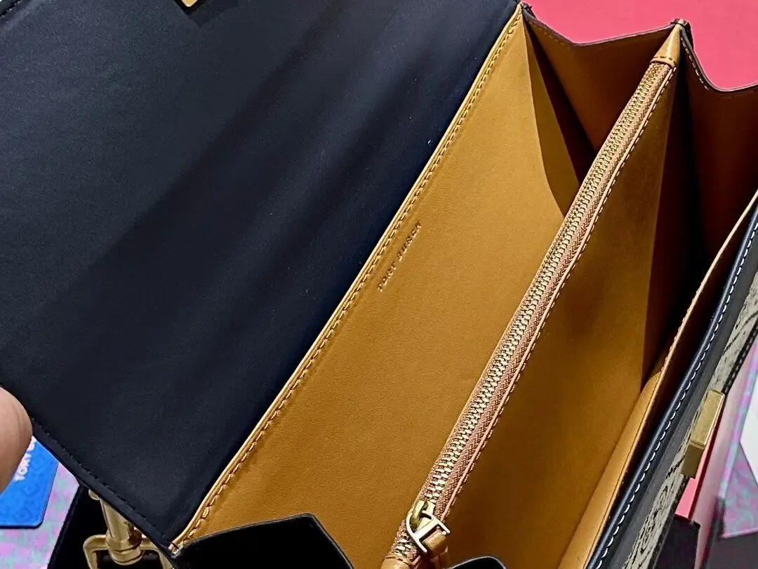 Tory Burch Totes Cope 1:1 2024 Новая Женская Сумка-кошелек Через Плечо Модные Сумки Почтальона