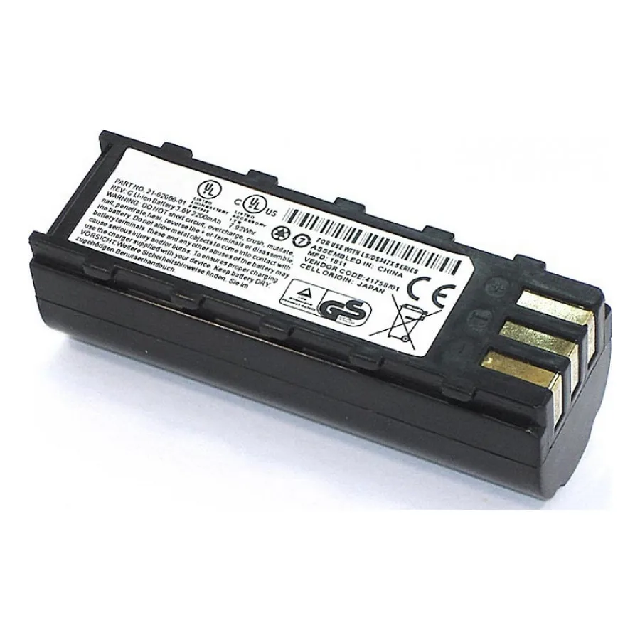 Аккумуляторная батарея 2200 mAh для терминала сбора данных Motorola Symbol LS3478, LS3578