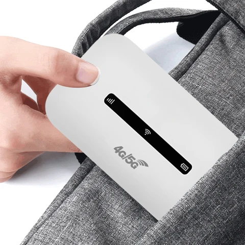 Мобильный WiFi-маршрутизатор 4G LTE 150 Мбит/с, портативная точка доступа Wi-Fi со слотом для SIM-карты, Беспроводной Интернет-маршрутизатор для домашнего офиса, автомобильных путешествий
