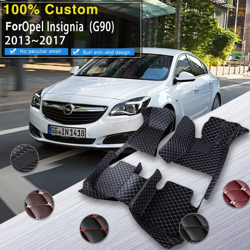 

Car Floor Mats For Opel Insignia G09 A Mk1 2013~2017 Anti-dirty Pad Car Mats Tapete Automotivo Para Carro Floor Car Accessories