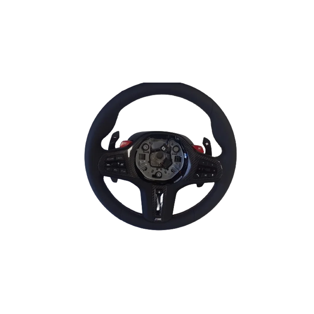 Новый оригинальный для BMW M2 M3 M4 G20 G82 G80 углеродное рулевое колесо с подогревом OEM