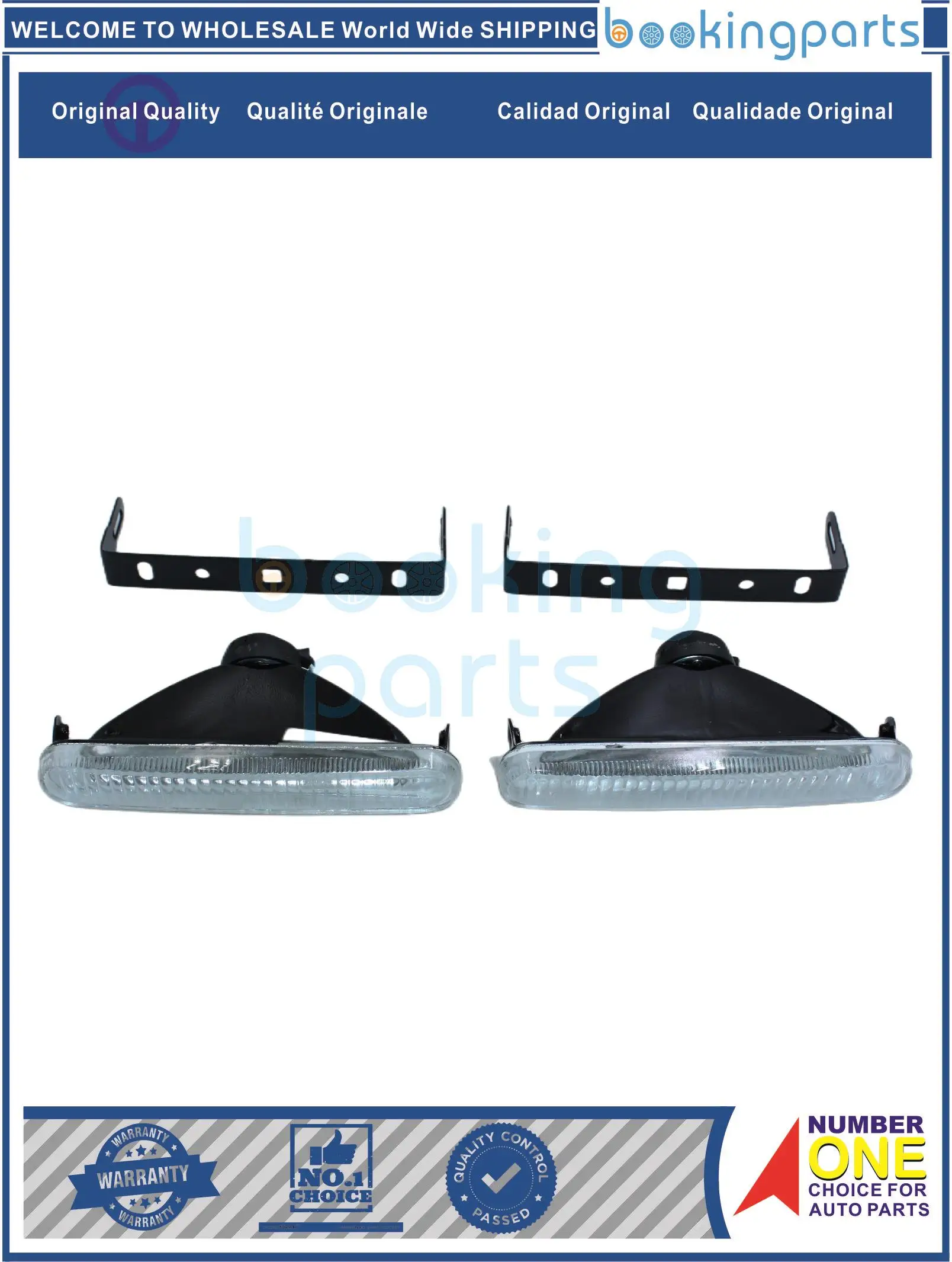 FGL23925(Прозрачная) противотуманная фара для УНИВЕРСАЛЬНОГО (ДиА: 178Х35ММ)