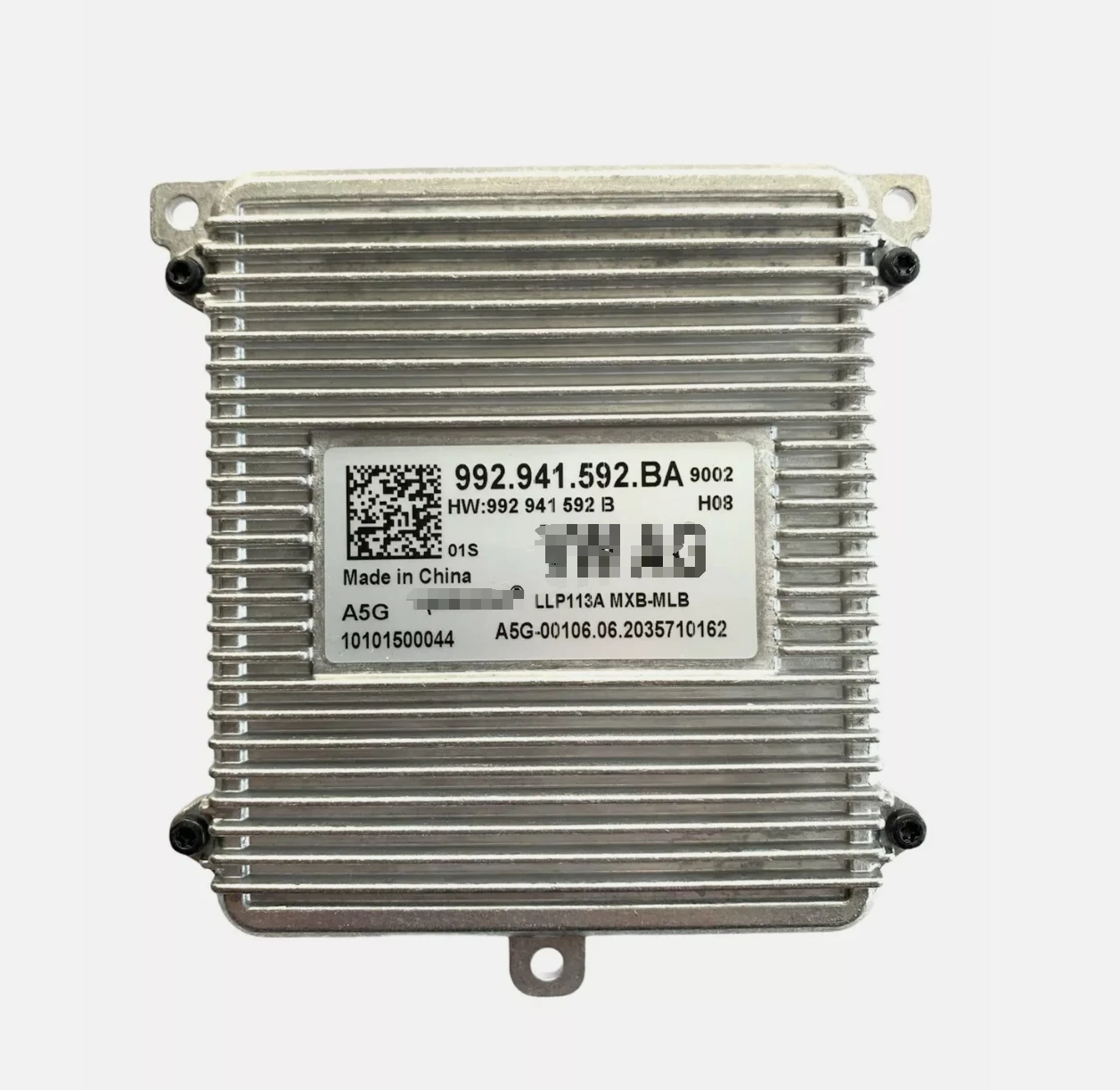 Оригинальный модуль балласта для фар Porsche Taycan 9J1 Xenon 992.941.592.BA 992941592BA